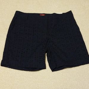 NWT Adorable Navy Blue Izod Women's Shorts Sz 8